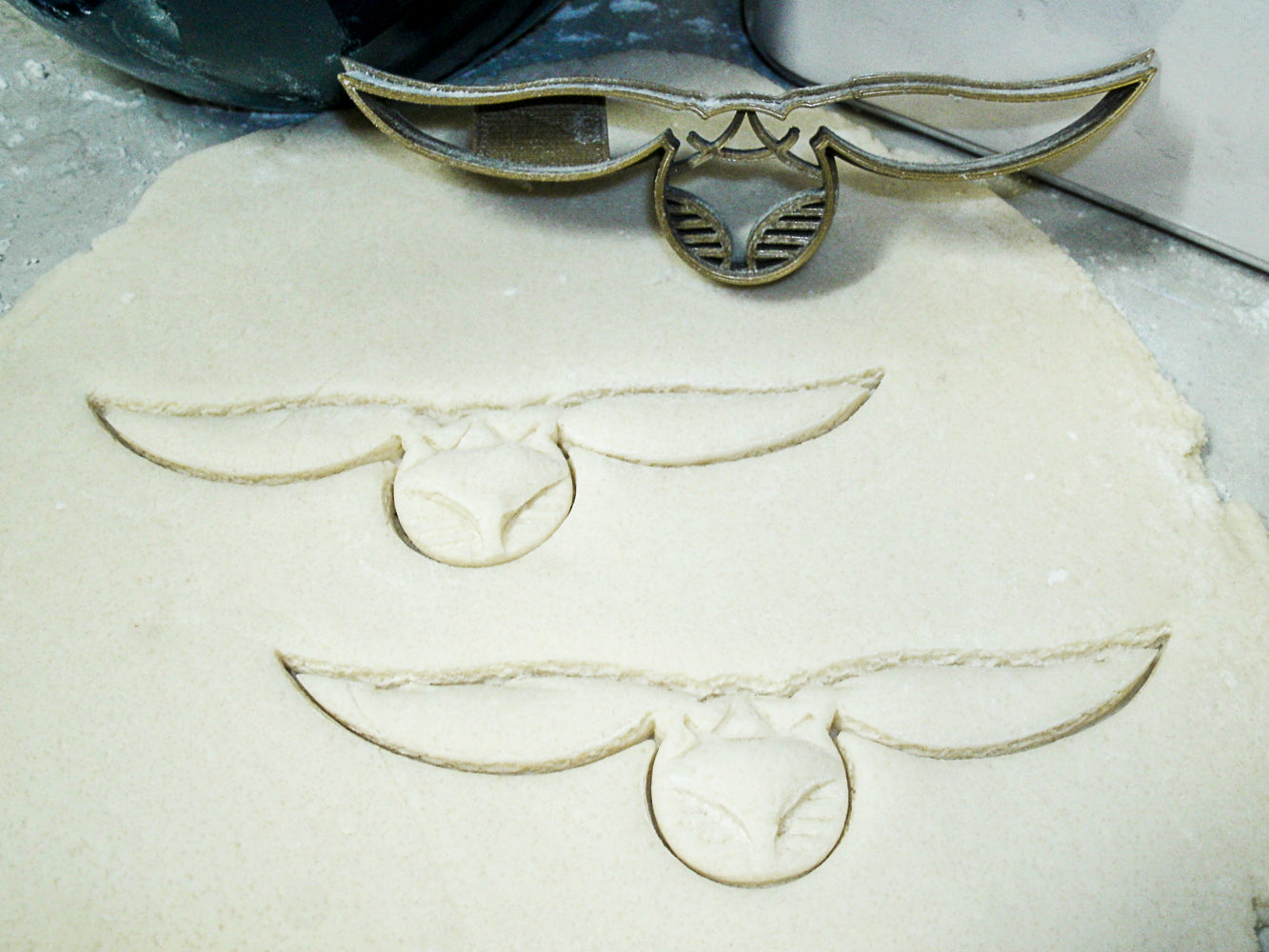 Harry Potter Wizard Deathly Hallows Snitch Set Of 4 Cookie Cutters USA PR1071