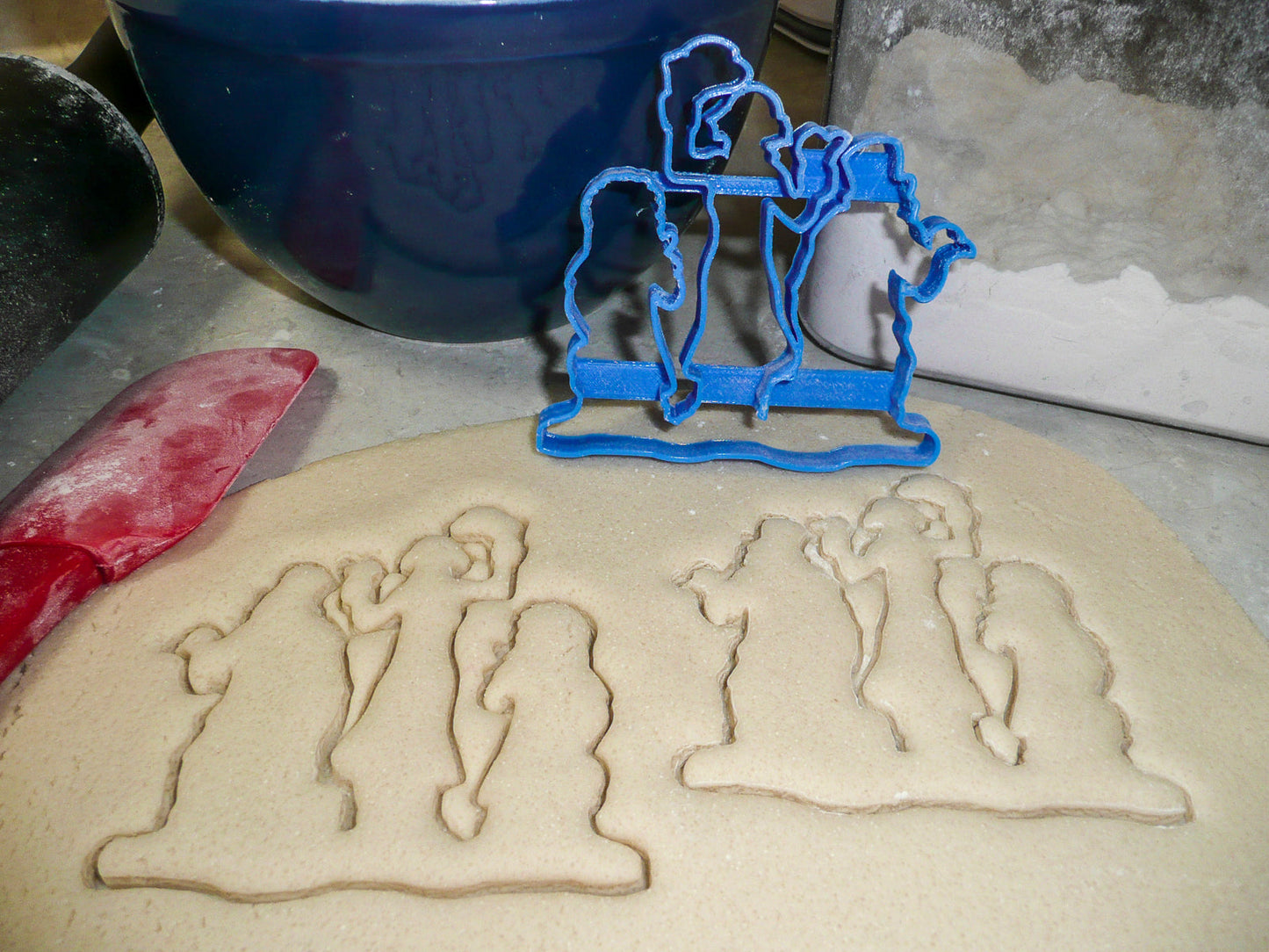 Hitchhiking Ghosts The Haunted Mansion Mystery Movie Cookie Cutter USA PR966