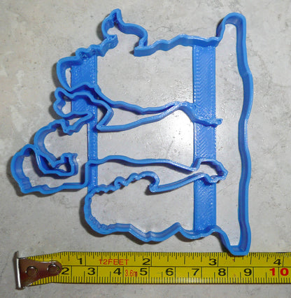 Hitchhiking Ghosts The Haunted Mansion Mystery Movie Cookie Cutter USA PR966