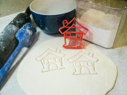 Schoolhouse School House Kids Cartoon Style Home Cookie Cutter Made In USA PR997