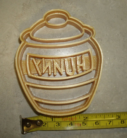 Honey Hunny Pot Winnie The Pooh Cartoon Movie Cookie Cutter Made In USA PR797