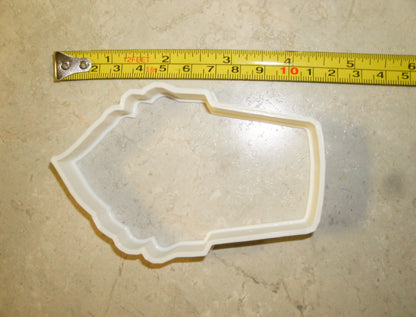 Ice Cream Cone Frozen Yogurt Cookie Cutter Made In USA PR267