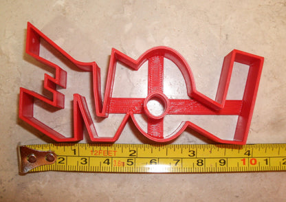 Love Word Valentine's Day Cookie Cutter Made in USA PR210