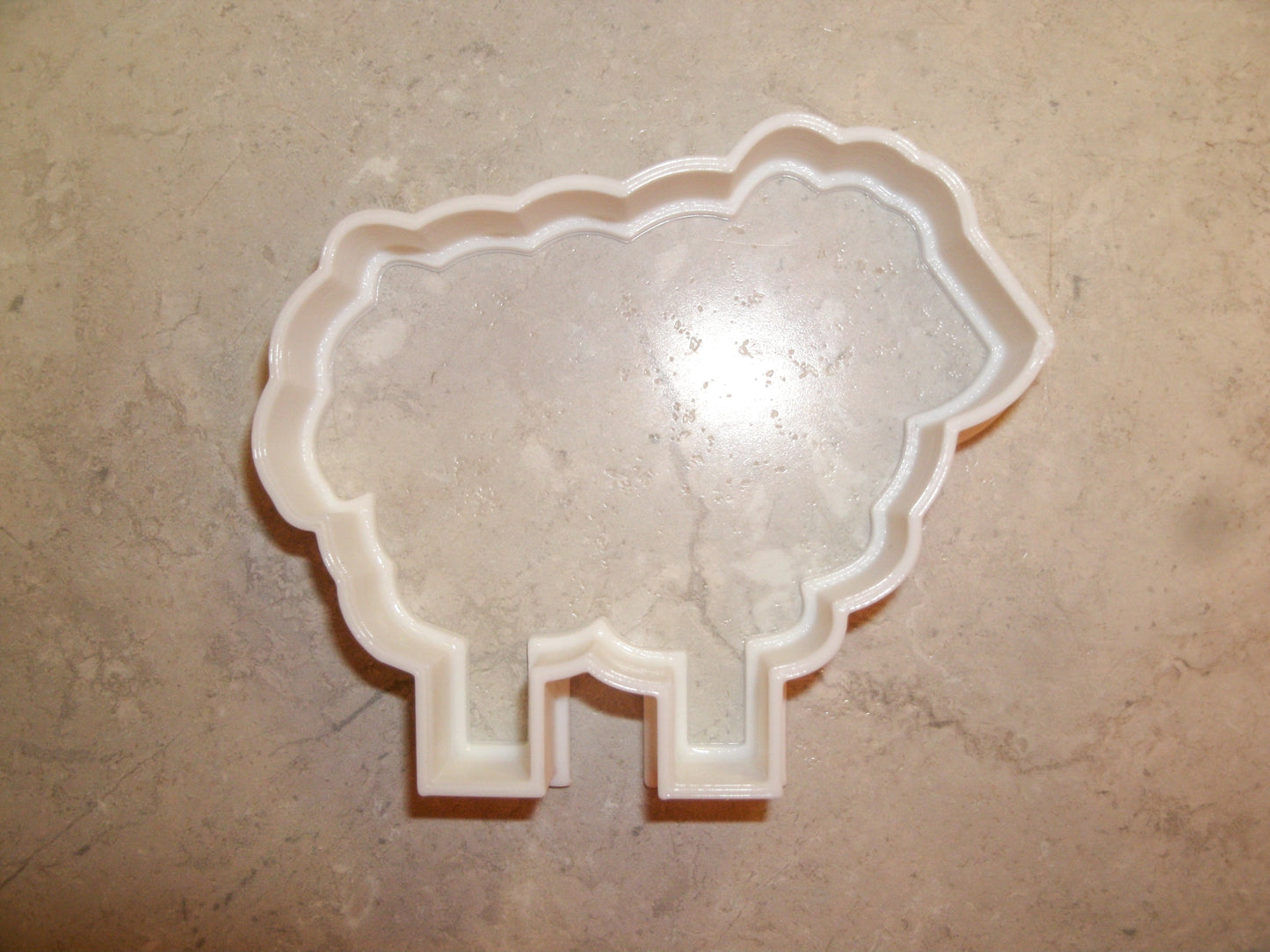 6x Lamb Sheep Outline Fondant Cutter Cupcake Topper Size 1.75" USA FD219