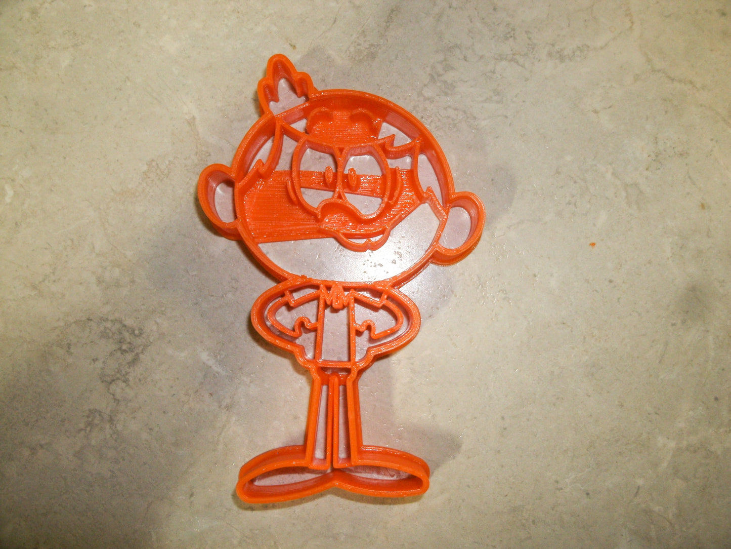 6x Lincoln Loud House Fondant Cutter Cupcake Topper 1.75" USA FD2242