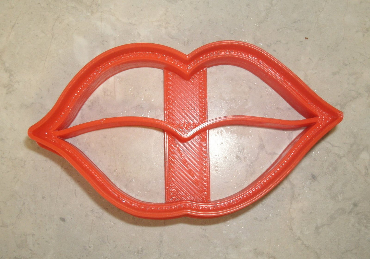 Lips Kiss Mouth Lipstick Cookie Cutter Made in USA PR815