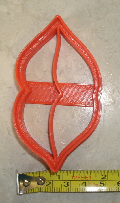 Lips Kiss Mouth Lipstick Cookie Cutter Made in USA PR815