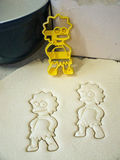 The Simpsons TV Show Cartoon Characters Set Of 5 Cookie Cutters USA PR1059