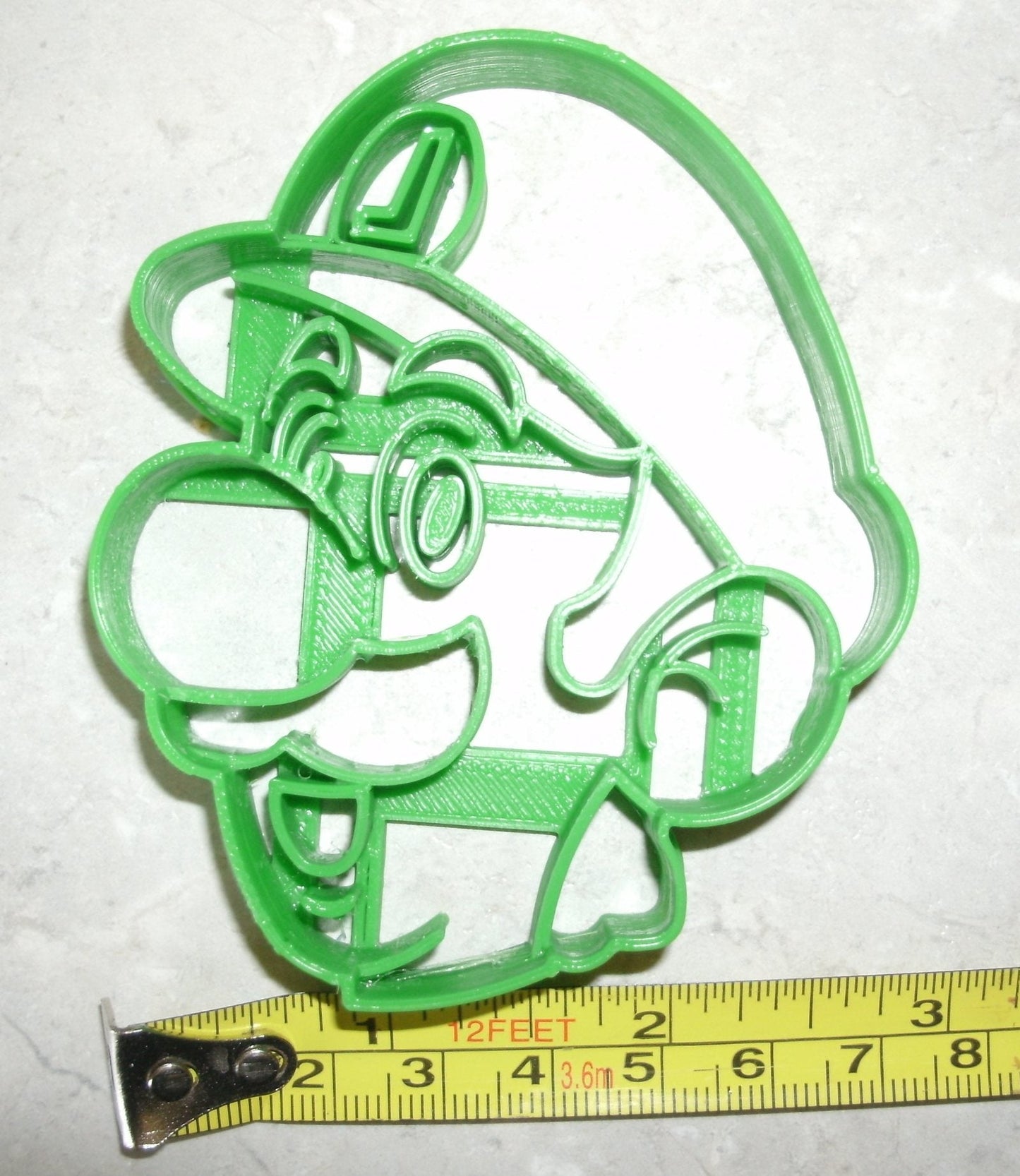 Luigi Nintendo Video Game Character Cookie Cutter Made in USA PR745