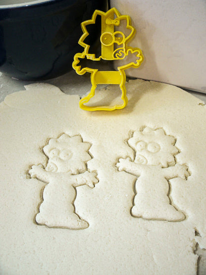 The Simpsons TV Show Cartoon Characters Set Of 5 Cookie Cutters USA PR1059