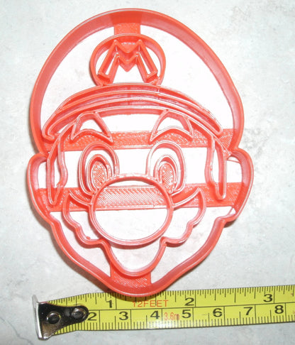 Mario Nintendo Video Game Character Cookie Cutter Made in USA PR747