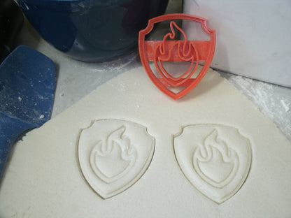 Paw Patrol Logo Badges Shields Tags Set Of 10 Cookie Cutters USA PR1048