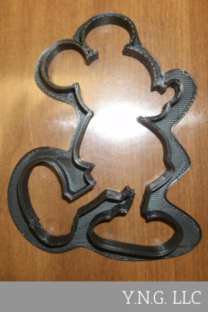 Mickey And Minnie Mouse With Pluto The Pup Set Of 3 Cookie Cutters USA PR1413