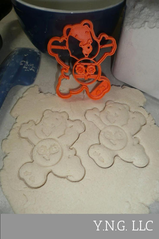 Friend Bear Orange Two Yellow Flowers Care Bears Cookie Cutter USA PR3986