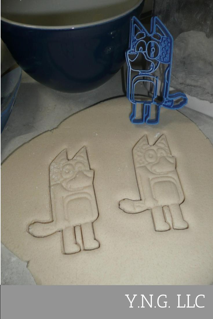 Bandit Heeler Dad from Bluey Cartoon TV Show Cookie Cutter USA PR3971