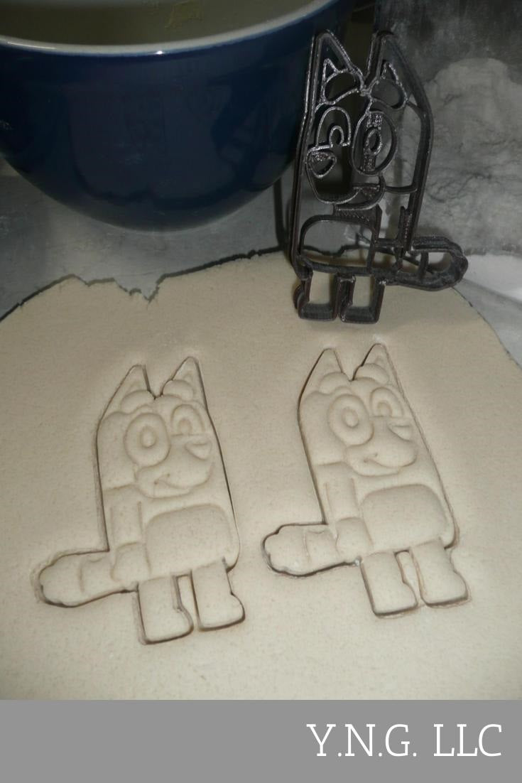 Bingo Heeler Sister Bluey Cartoon TV Show Cookie Cutter USA PR3974