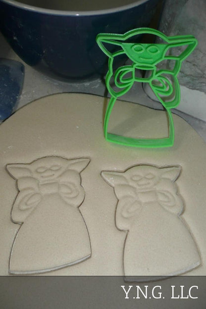 Baby Yoda Coffee Soup Adorable Space Child Star Wars Cookie Cutter USA PR3362