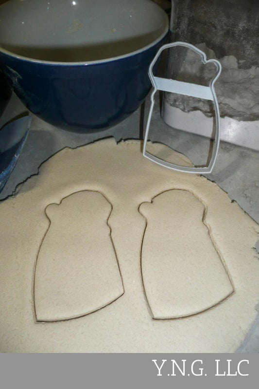 Bride And Groom Outline Silhouette Dress Veil Couple Cookie Cutter USA PR3168