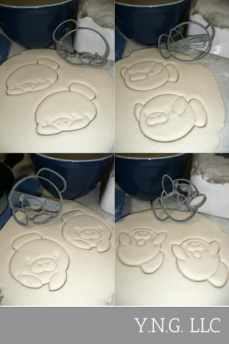Manatee Large Marine Mammal Aquatic Sea Cow Set Of 4 Cookie Cutters USA PR1322