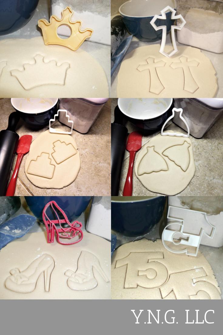 Quinceanera Girl 15th Birthday Celebration Set Of 6 Cookie Cutters USA PR1313