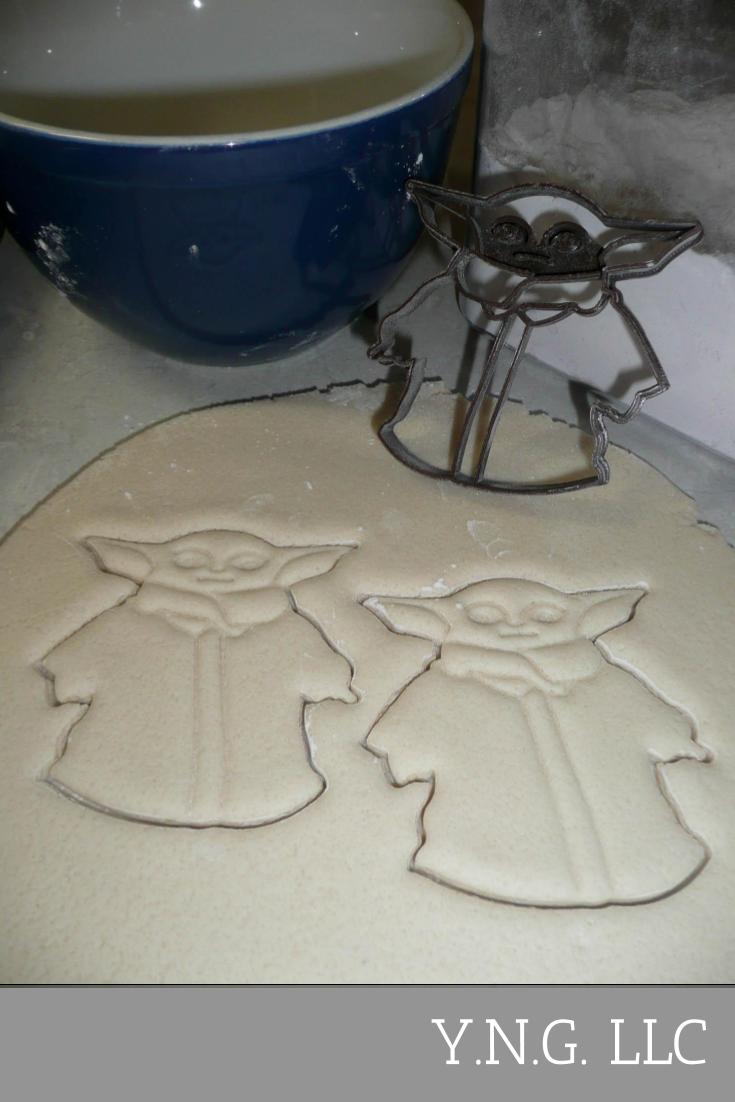 Baby Yoda Child Adorable Green Space Baby Star Wars Cookie Cutter USA PR3301