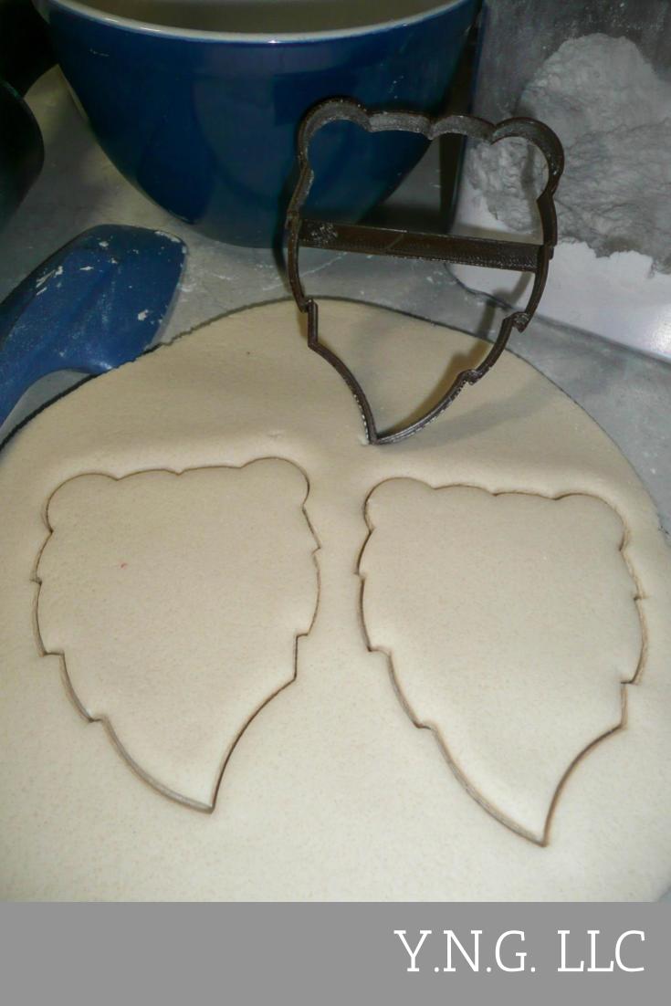 Bear Face Head Outline Furry Wild Animal Outdoors Cookie Cutter USA PR3254
