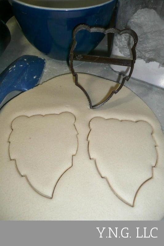 Bear Face Head Outline Furry Wild Animal Outdoors Cookie Cutter USA PR3254