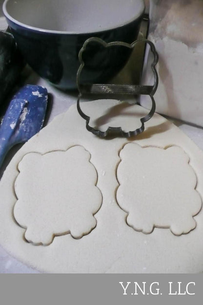 Woodland Owl Outline Feathered Friend Nocturnal Bird Cookie Cutter USA PR3154