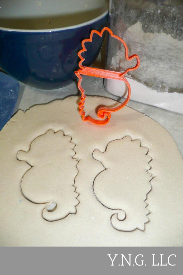 Seahorse Cartoon Style Small Marine Fish Sea Horse Cookie Cutter USA PR3019