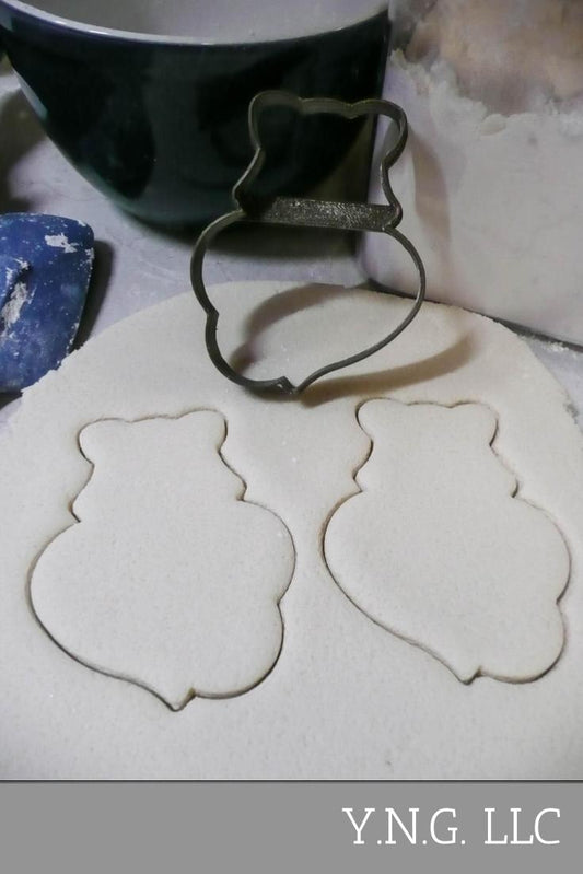 Fox Holding Heart Outline Valentine Baby Shower Cookie Cutter USA PR3164
