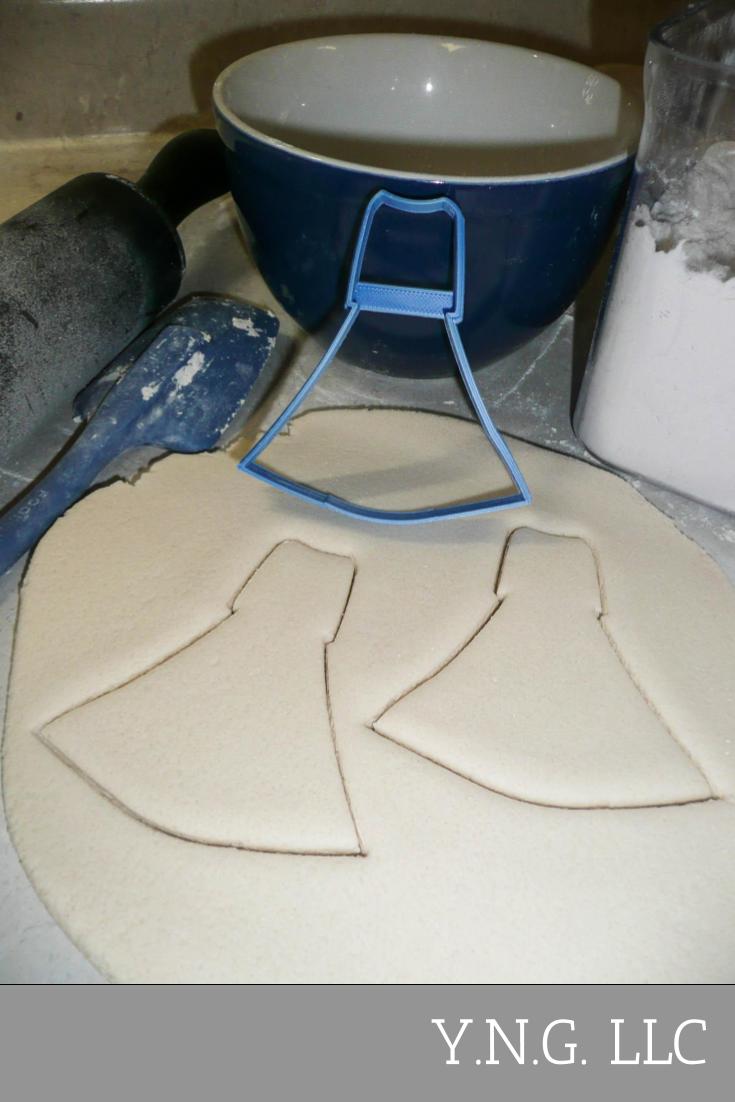 Queen Elsa Princess Dress Outline Frozen Cartoon Movie Cookie Cutter USA PR3235