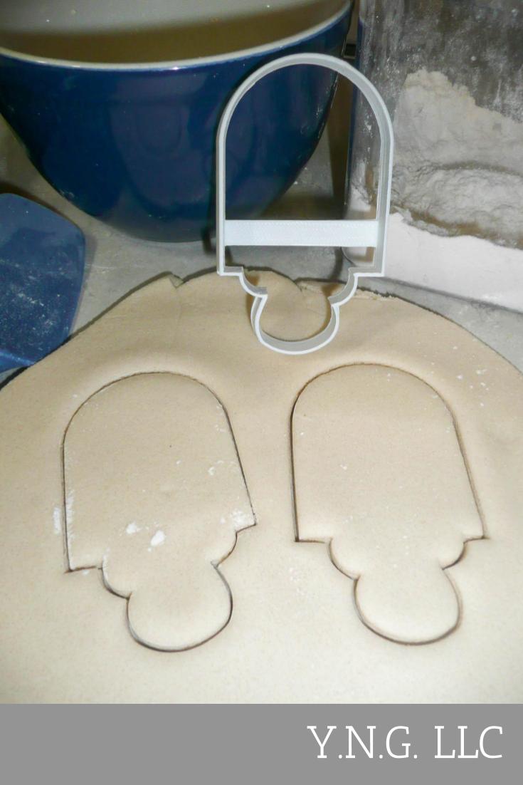 Ice Pop Outline Frozen Treat Snack On Stick Cookie Cutter USA PR3167