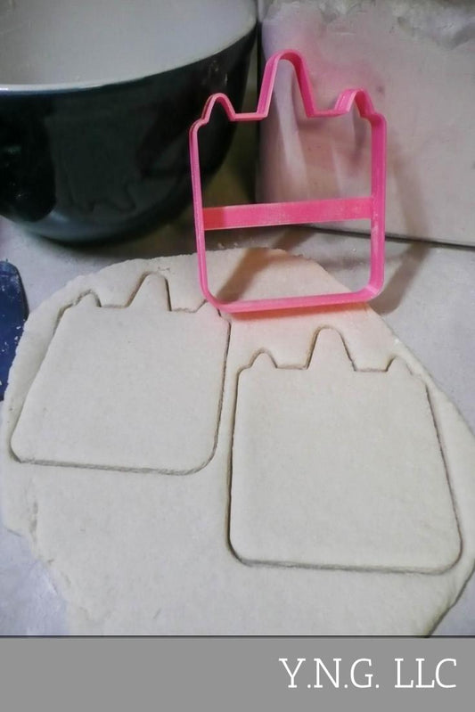 Unicorn Box Outline Magical Horse With Spiral Horn Cookie Cutter USA PR3244