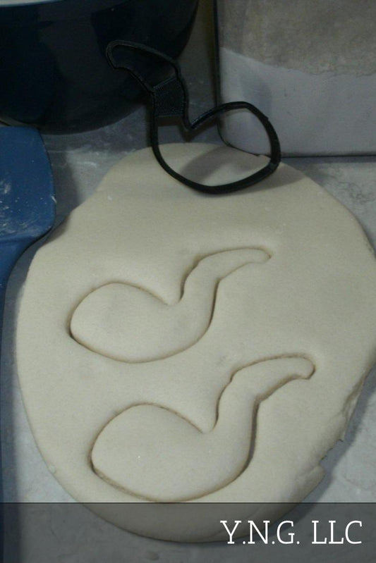 Pipe Smoking Sherlock Snowman Detective Mystery Cookie Cutter Made In USA PR2504