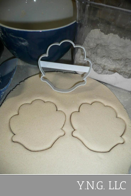 Lotus Flower Or Clam Shell Outline Cookie Cutter Baking Tool USA PR3125