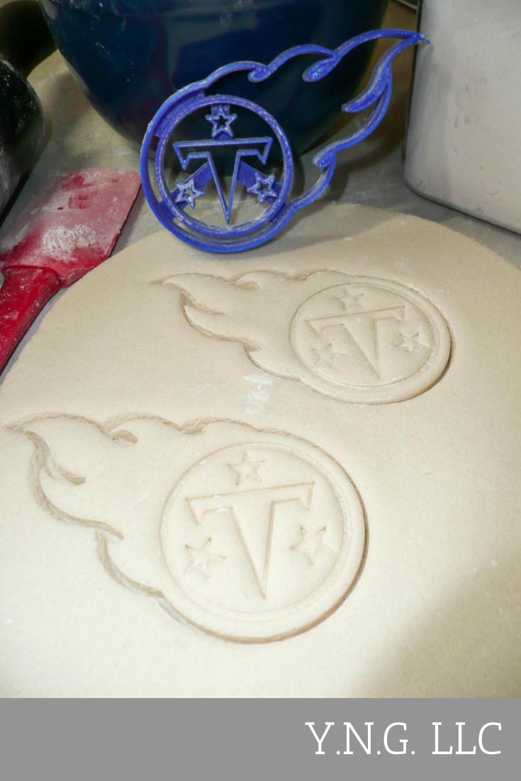 Tennessee Titans NFL Football Logo Set Of 4 Cookie Cutters USA PR1135