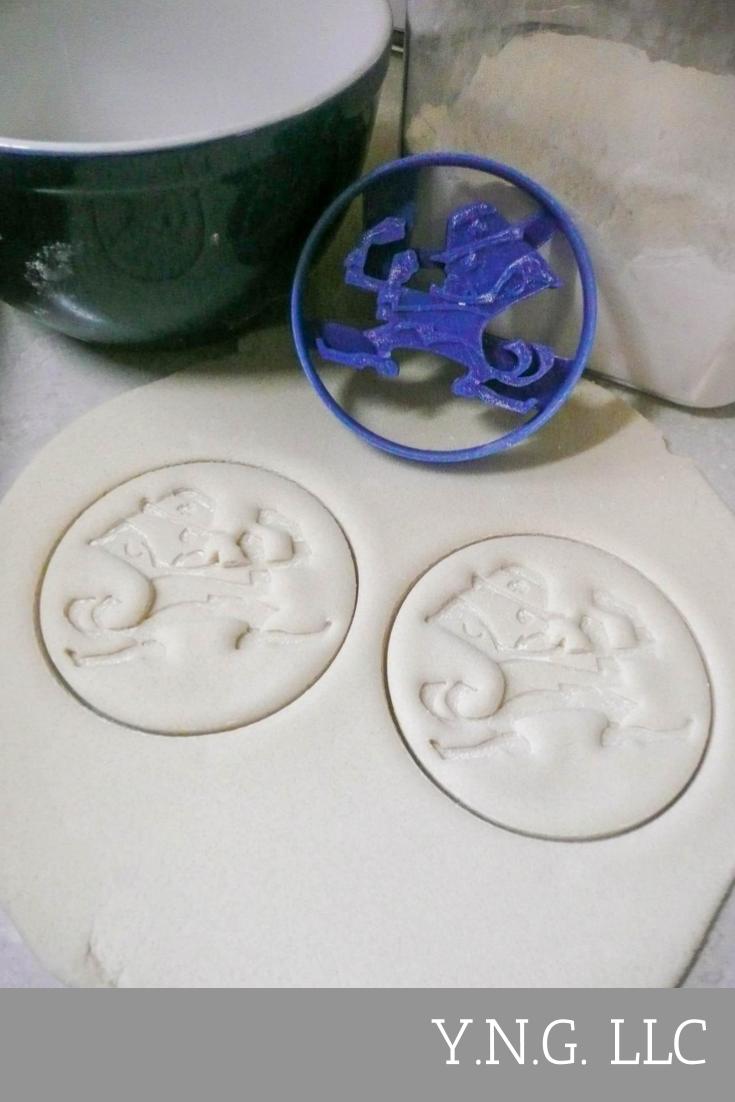 Notre Dame Fighting Irish Leprechaun Sports Athletics Cookie Cutter USA PR3011