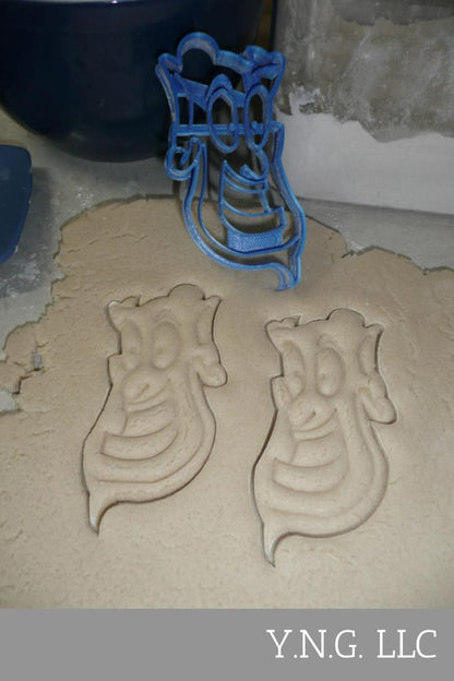 Aladdin Princess Jasmine Blue Genie Lamp Bottle Flying Magic Carpet Fictional Movie Characters Set of 5 Cookie Cutter USA PR1287