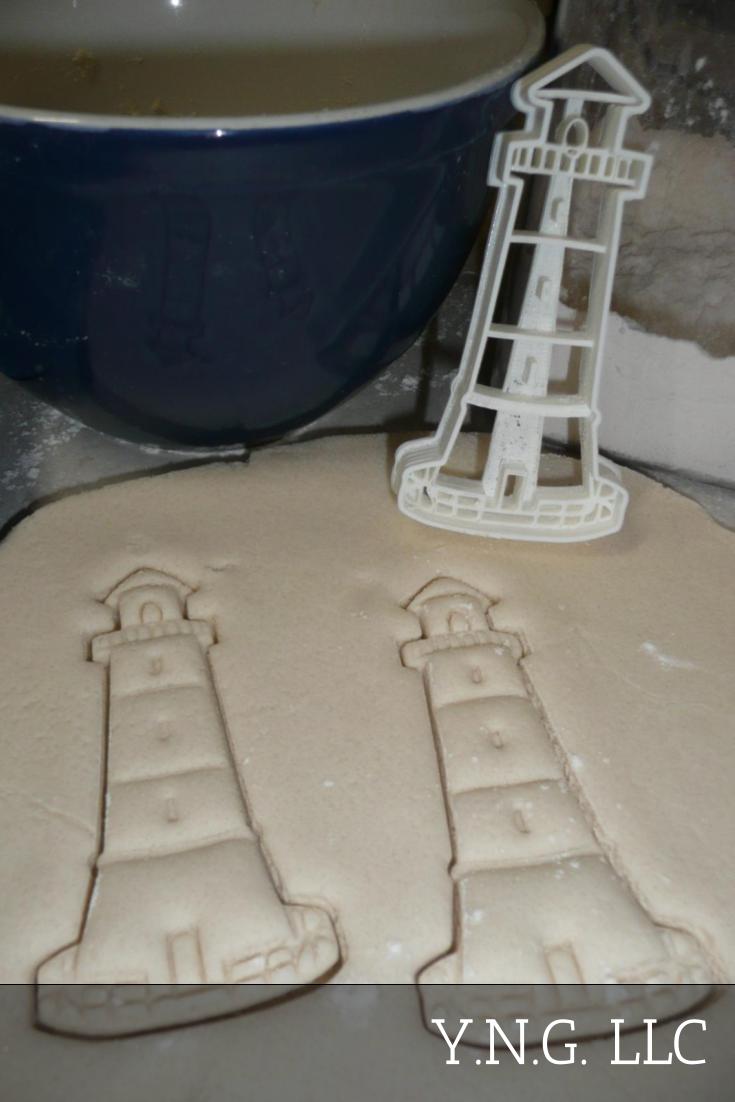 Nautical Theme Anchor Sailboat Lighthouse Set of 5 Cookie Cutters USA PR1267