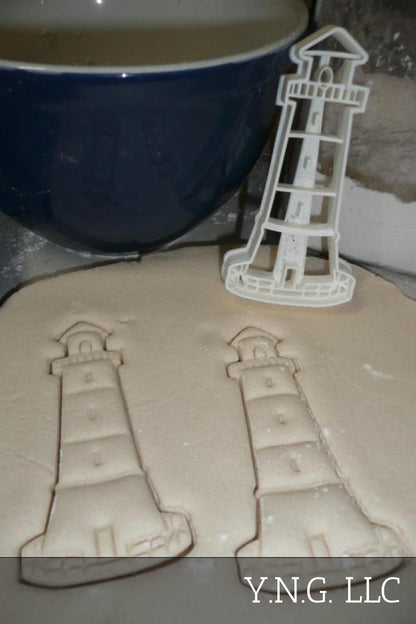 Nautical Theme Anchor Sailboat Lighthouse Set of 5 Cookie Cutters USA PR1267