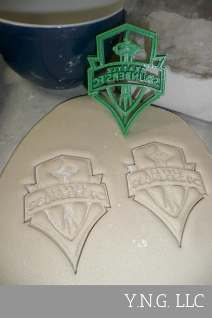 Seattle Sounders FC Soccer Club Team Sports Athletics Cookie Cutter USA PR3017
