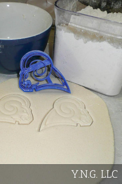 LA Los Angeles Rams NFL Football Logo Set Of 4 Cookie Cutters USA PR1128