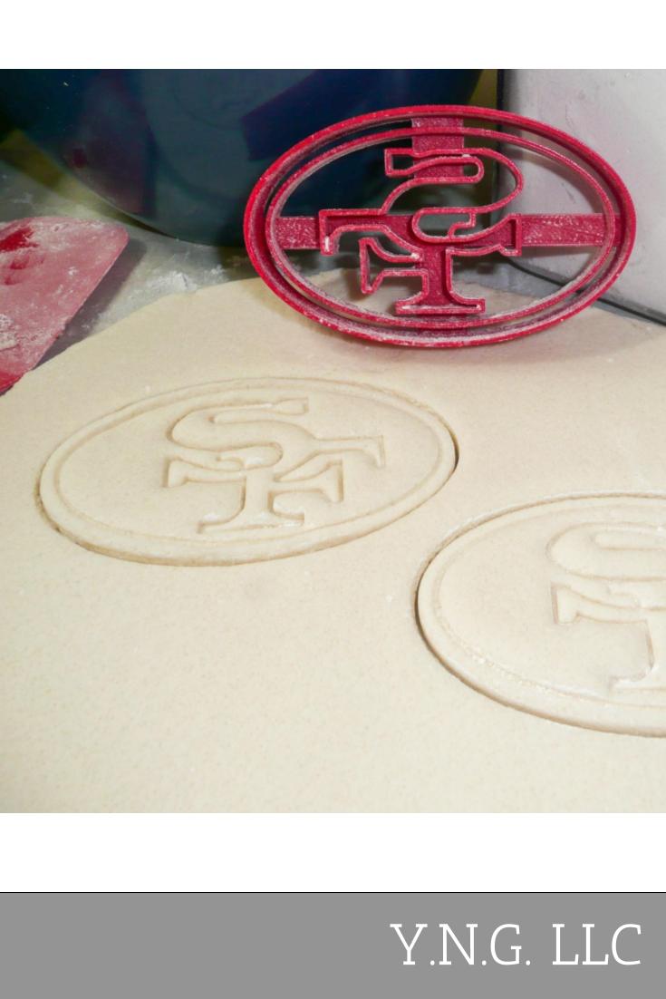 San Francisco 49ers NFL Football Logo Set Of 4 Cookie Cutters USA PR1151