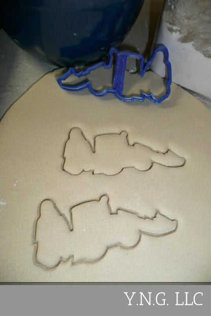 Backhoe Outline Digger Excavating Construction Cookie Cutter USA PR3278