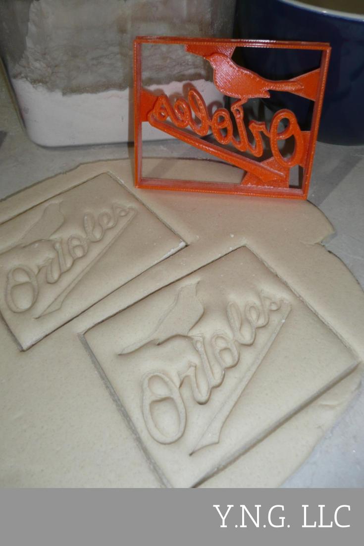 Baltimore Orioles MLB Baseball Team Logo Set Of 8 Cookie Cutters USA PR1234