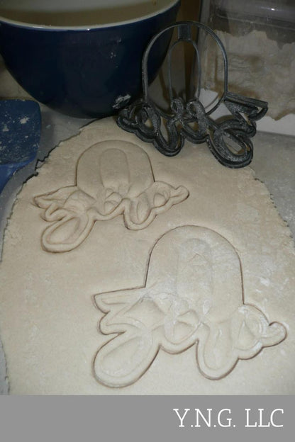 Number Zero 0 Fancy Word Lettered Birthday Anniversary Cookie Cutter USA PR2999