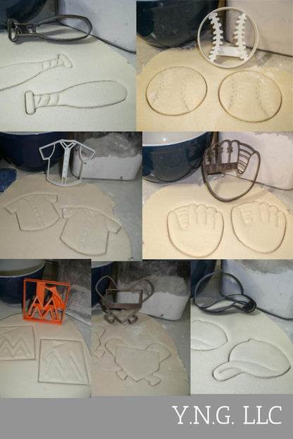 Miami Marlins MLB Baseball Team Logo Set of 7 Cookie Cutters USA PR1275