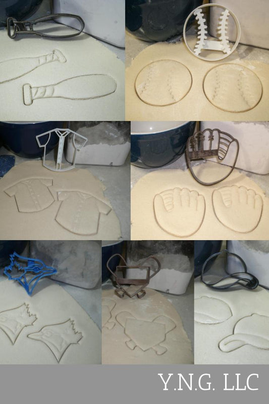 Toronto Blue Jays MLB Baseball Team Logo Set Of 7 Cookie Cutters USA PR1277