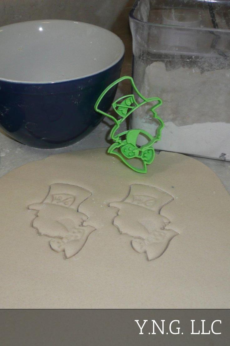Alice In Wonderland Tea Party Mad Hatter Set Of 6 Cookie Cutters USA PR1266