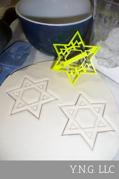 Star Of David Hebrew Shield Jewish Symbol Judaism Cookie Cutter USA PR3286